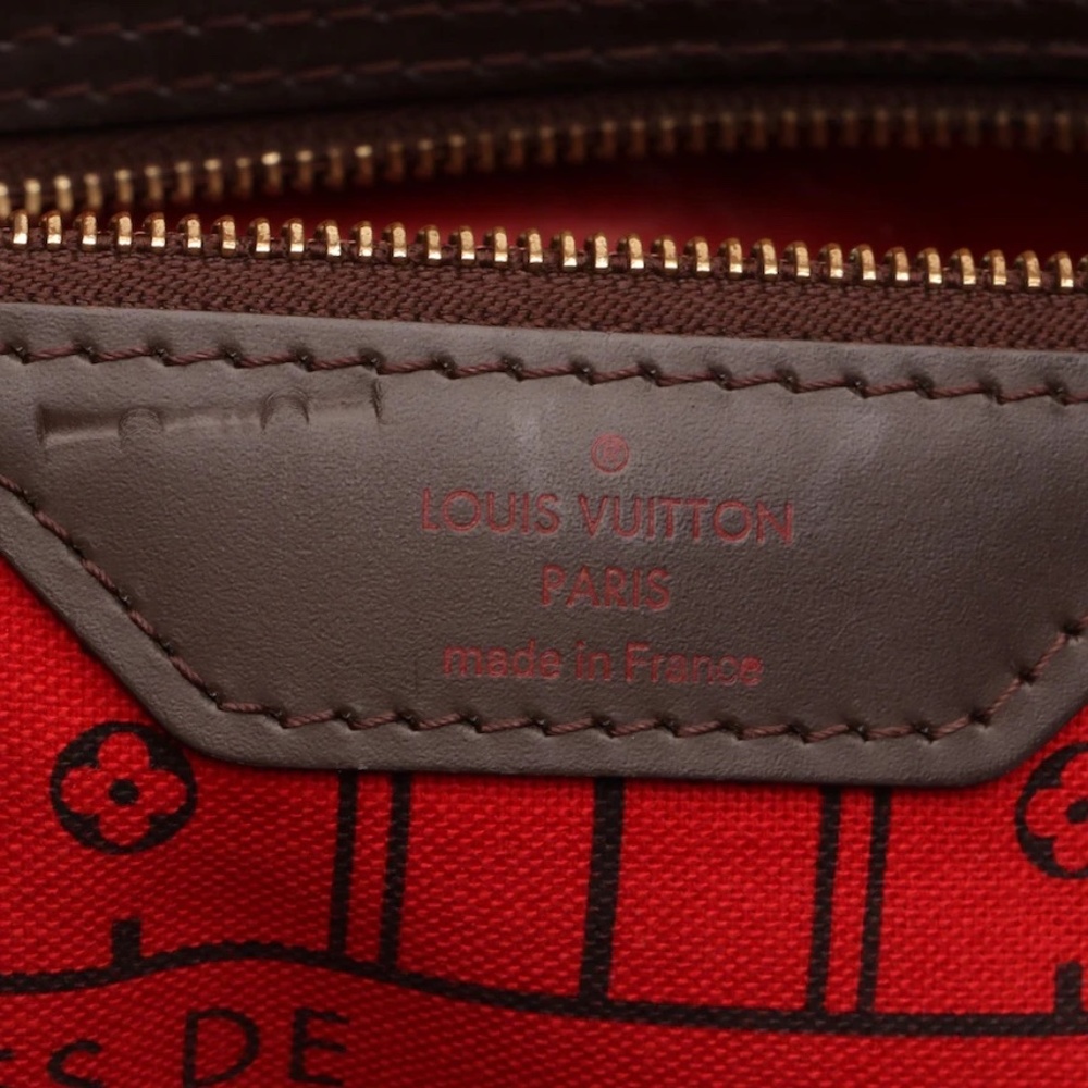 Louis Vuitton Neverfull MM in Damier Ebene Canvas - Picture 3 of 12